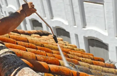 Nettoyage de toitures - La Saussaye